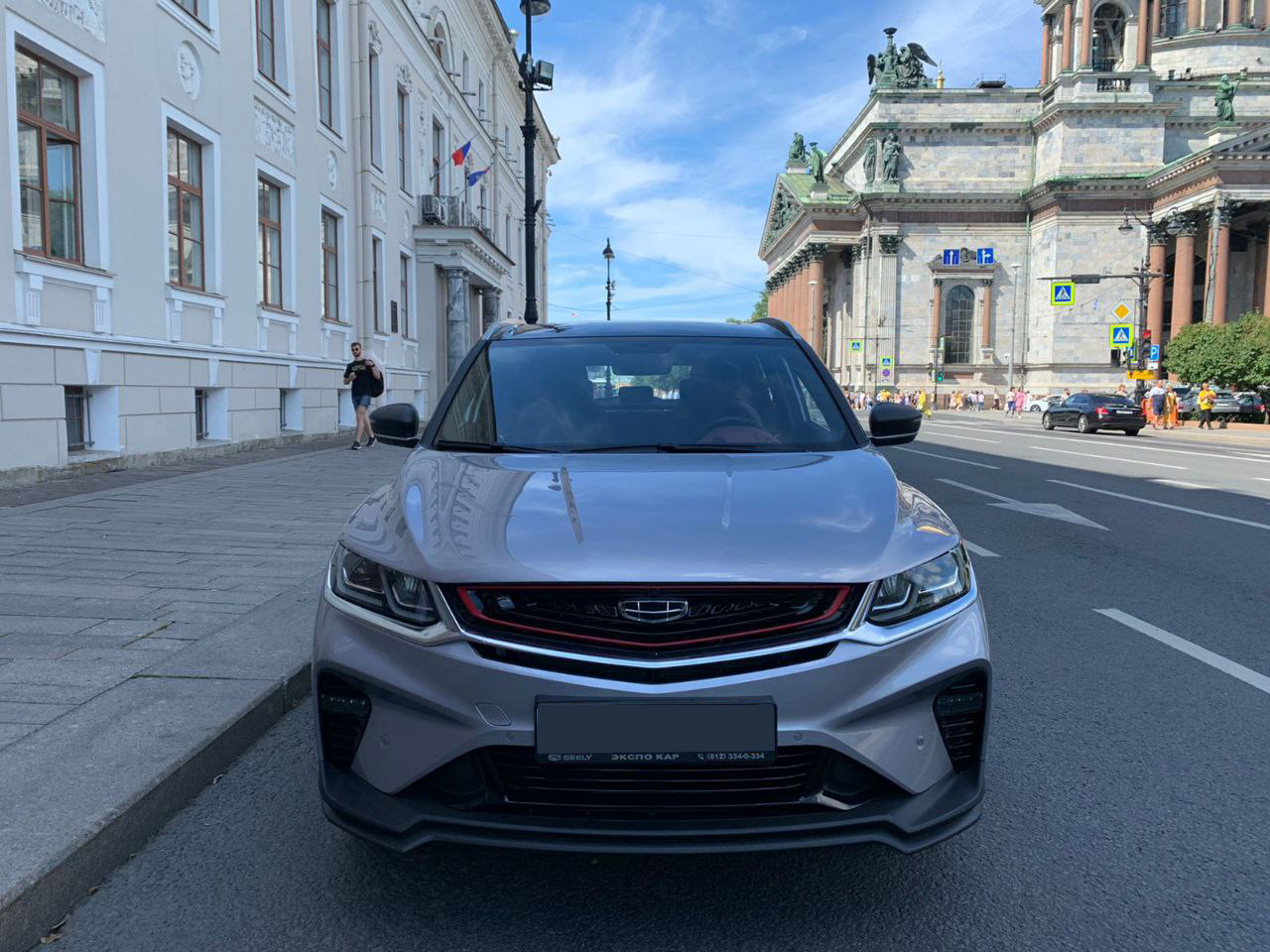 Аренда и прокат автомобиля Geely Coolray без водителя в Санкт-Петербурге  (СПб)